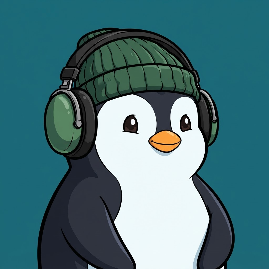 Pixel Penguin sample piece